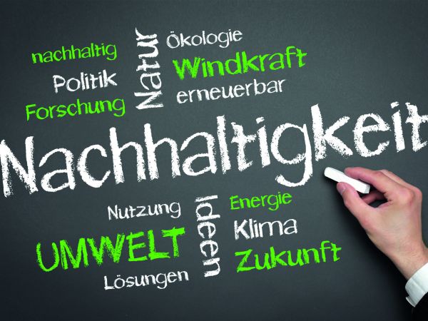 Wortwolke Nachhaltigkeit