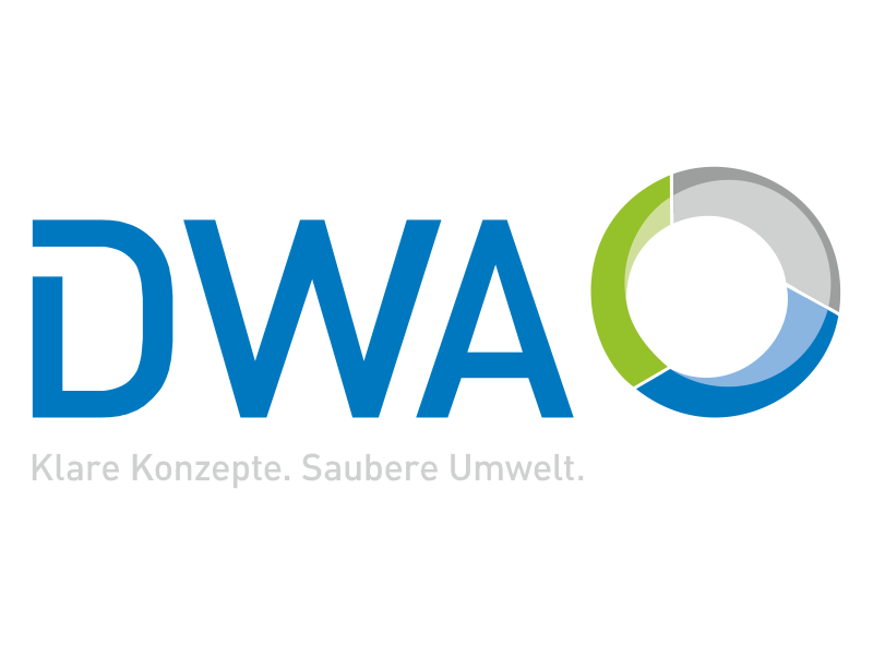 Logo der DWA - Klare Konzepte. Saubere Umwelt.